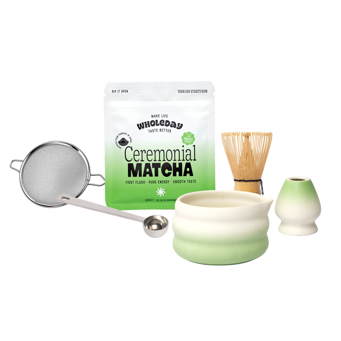 Matcha set compleet